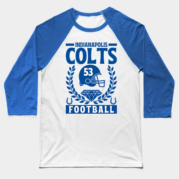 Indianapolis Colts 1953 American Football Baseball T-Shirt by Astronaut.co